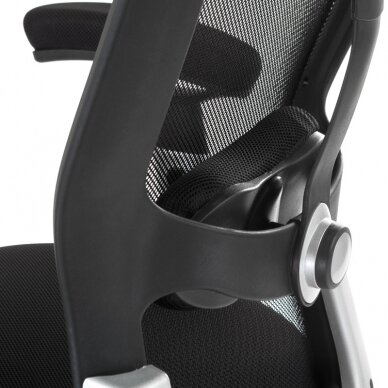 Reception, office chair CorpoComfort BX-4147, black color 3