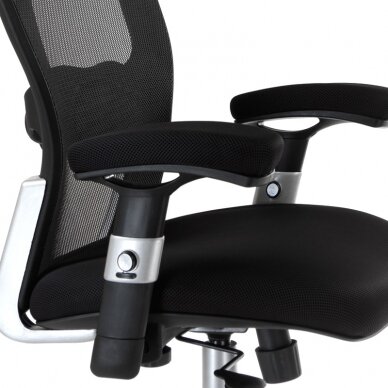 Reception, office chair CorpoComfort BX-4147, black color 4