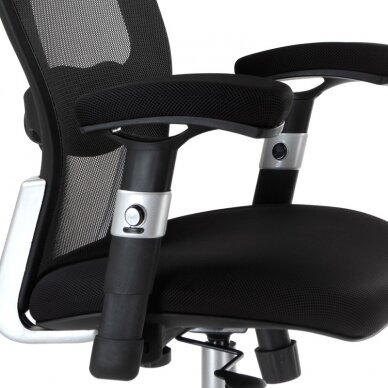 Reception, office chair CorpoComfort BX-4147, black color 5