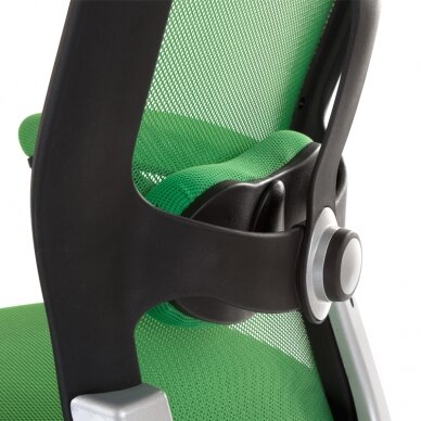 Reception, office chair CorpoComfort BX-4147, green color 3