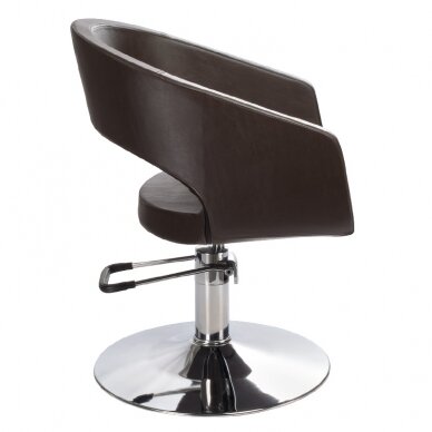 Professional hairdressing chair BH-8821, brown color 2