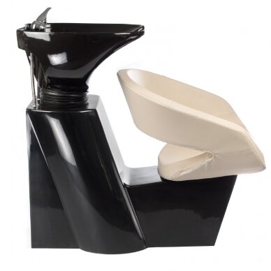 Professional sink for hairdressers and barber PAOLO BH-8031, cream color 3