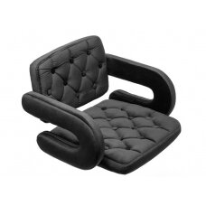 Professional chair for make-up specialists HC8403W, black velour