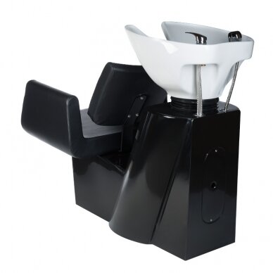 Professional hairdresser sink Vito BH-8022, black color 4