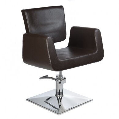 Professional hairdressing chair  VITO BH-8802, brown color