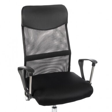 Reception, office chair CorpoComfort BX-7773, black color 1