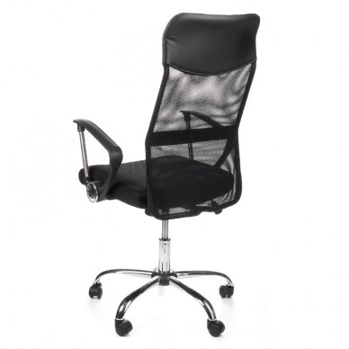 Reception, office chair CorpoComfort BX-7773, black color 3