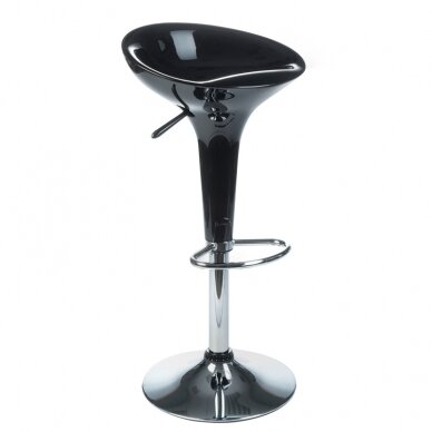 Professional make-up chair BX-1002, black color