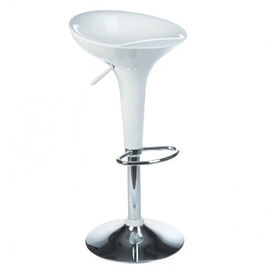 Professional make-up chair BX-1002, white color