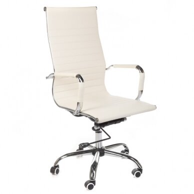 Reception, office chair CorpoComfort BX-2035, cream color