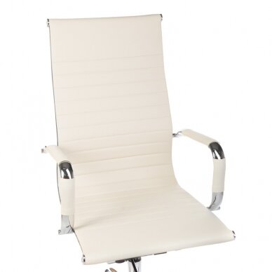 Reception, office chair CorpoComfort BX-2035, cream color 1