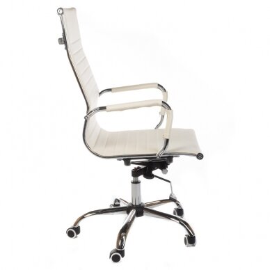 Reception, office chair CorpoComfort BX-2035, cream color 2