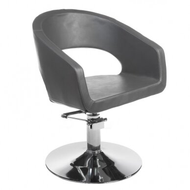 Professional hairdressing chair BH-8821, grey color