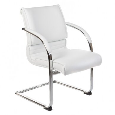 Conference chair CorpoComfort BX-3339B, white color