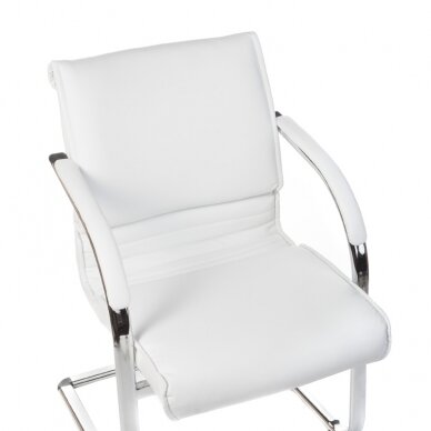 Conference chair CorpoComfort BX-3339B, white color 1