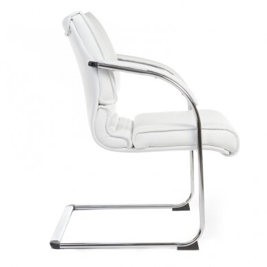 Conference chair CorpoComfort BX-3339B, white color 2