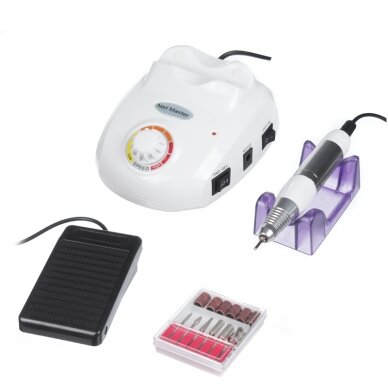 Electric nail cutter for manicure SPRINT45 (10w), white color