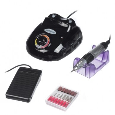 Electric nail cutter for manicure SPRINT45 (10w), black color