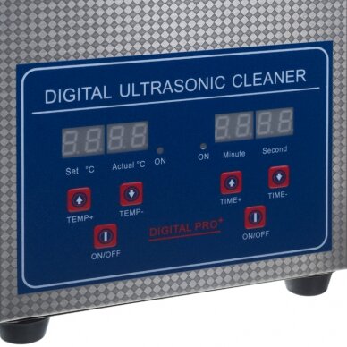 Professional ultrasonic bath for washing tools 2L BS-UC2 50W (with water heating function)  1