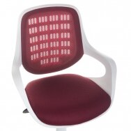 Reception, office chair CorpoComfort BX-4325, burgund color