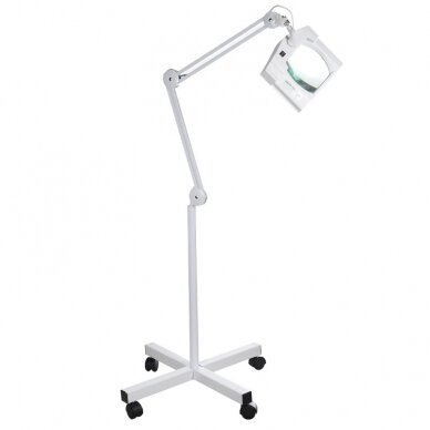 Professional lamp magnifier for beauticians BN-208L LED 8dpi, white color