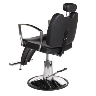 Professional barbers and beauty salons haircut chair HOMER II BH-31275, black color 7