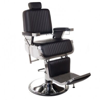 Professional barbers and beauty salons haircut chair LUMBER BH-31823, black color