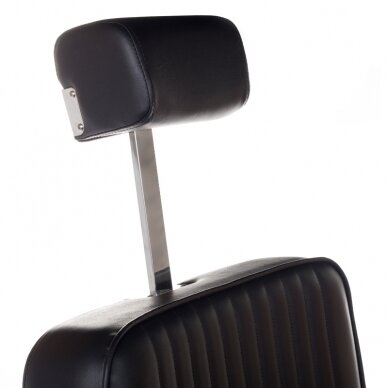 Professional barber chair for hairdressers and beauty salons LUMBER BH-31823, black color 3