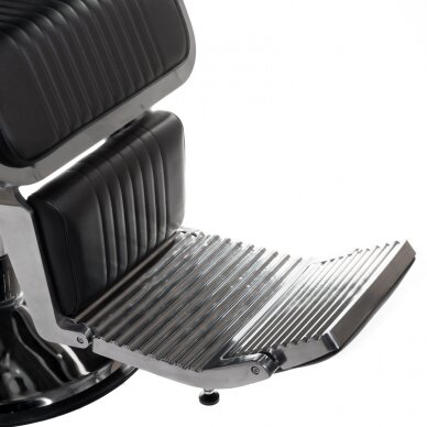 Professional barber chair for hairdressers and beauty salons LUMBER BH-31823, black color 6