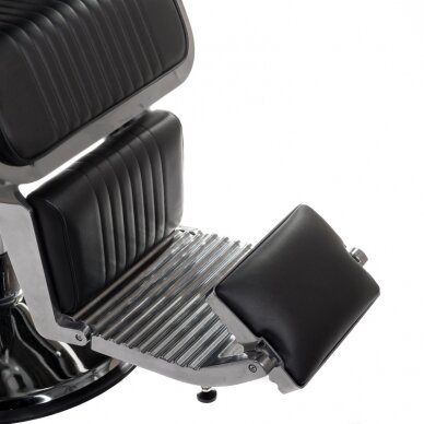 Professional barber chair for hairdressers and beauty salons LUMBER BH-31823, black color 7