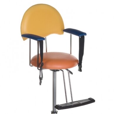 Children's hairdresser's chair BCH-609, yellow color 1