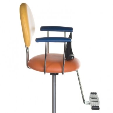 Children's hairdresser's chair BCH-609, yellow color 2