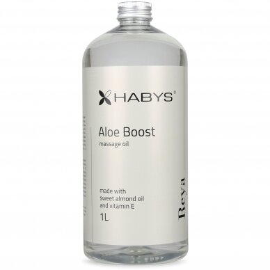 HABYS REYA  ALOE BOOST массажное масло с освежающей ноткой алоэ 2