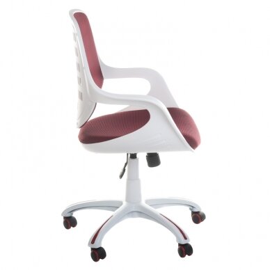 Reception, office chair CorpoComfort BX-4325, burgund color 2