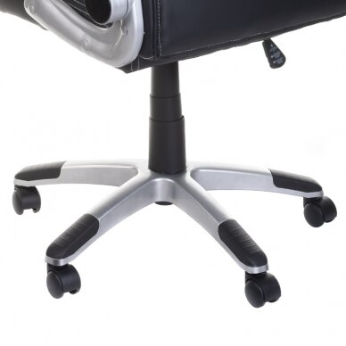 Office and computer gaming chair RACER CorpoComfort BX-6923, black - gray color 6