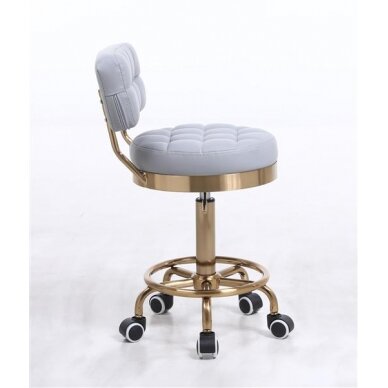 Masters chair with backrest HC636, gray eco-leather 1