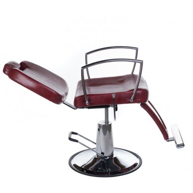 Professional barbers and beauty salons haircut chair HOMER II BH-31275, red color 5