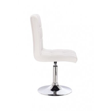 Beauty salons and beauticians stool HC1015C white eco-leather 2