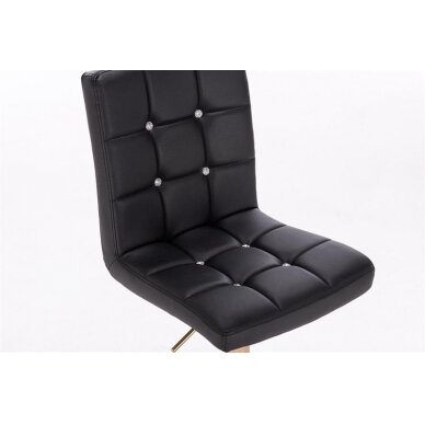 Beauty salons and beauticians stool HC1015C black eco-leather 5