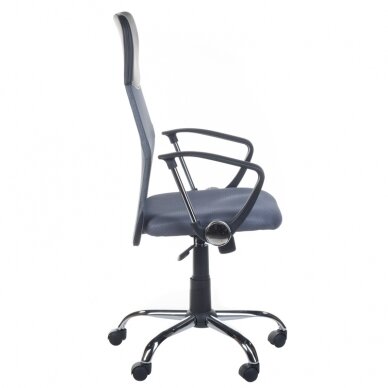 Reception, office chair CorpoComfort BX-7773, dark gray color 2