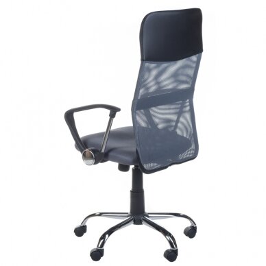 Reception, office chair CorpoComfort BX-7773, dark gray color 3