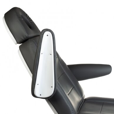 Professional electric recliner-bed for beauticians Bologna BG-228, 3 motors, grey color 6