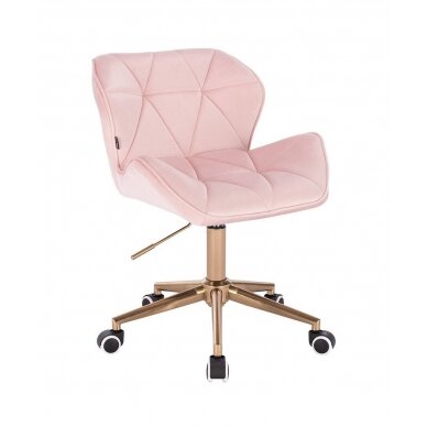 Beauty salons and beauticians stool HR111K pink vellum