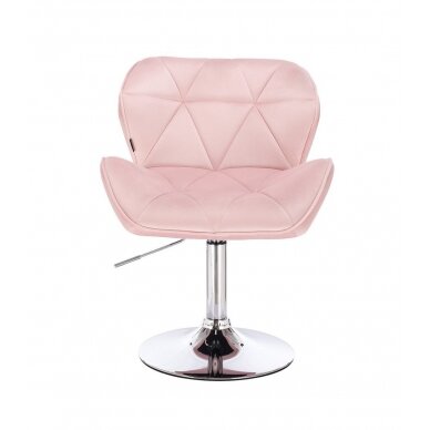 Beauty salons and beauticians stool HR111N pink vellum 1