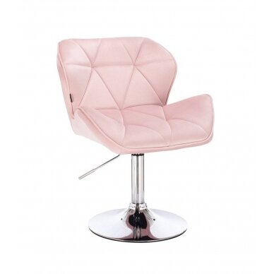 Beauty salons and beauticians stool HR111N pink vellum