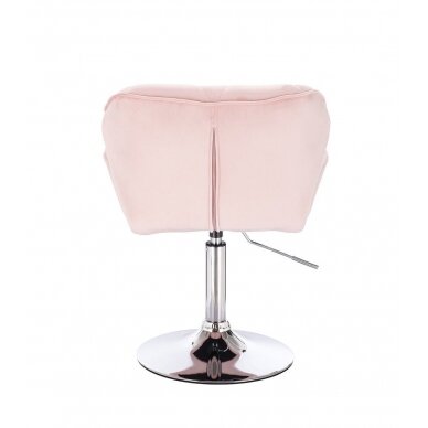 Beauty salons and beauticians stool HR111N pink vellum 3