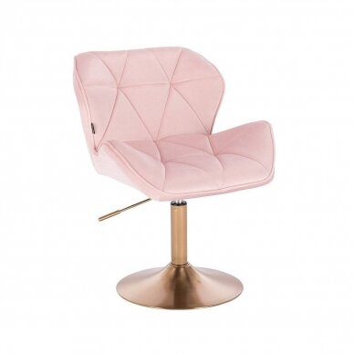 Beauty salons and beauticians stool HR111N pink vellum