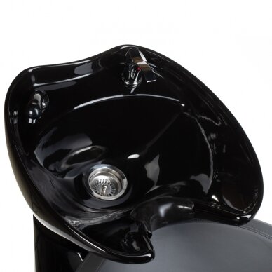 Professional sink for hairdressers and barber Paolo II BH-8031, gray color 2