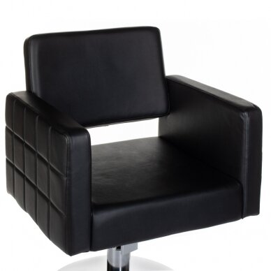 Professional hairdressing chair Ernesto BM-6302, black color 1