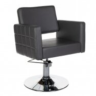 Professional hairdressing chair Ernesto BM-6302, gray color